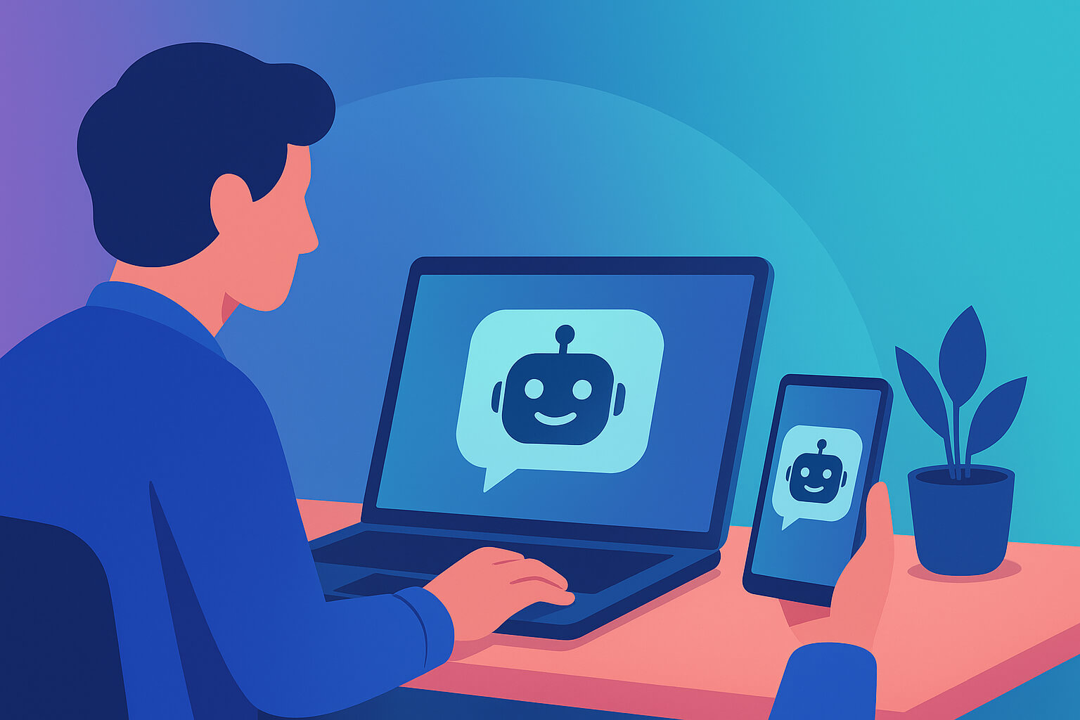 Chatbots for small businesses featured image.