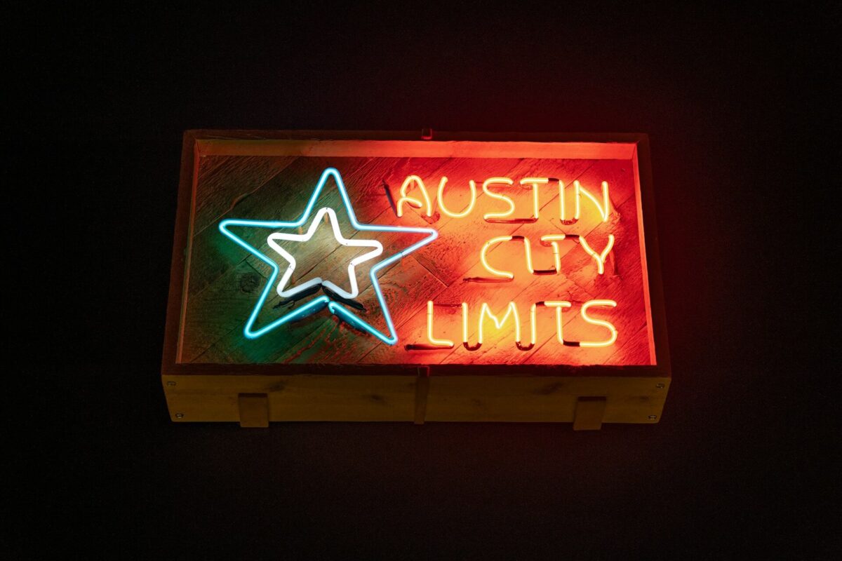 Austin City Limits neon sign